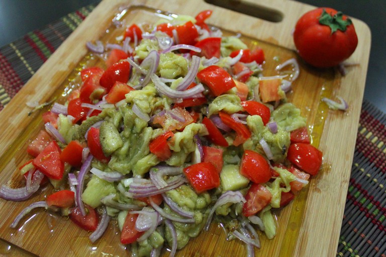 aubergine salad aka batenjen el rahib (monk aubergine) | marmite et ponpon