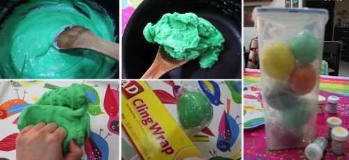 homemade playdough