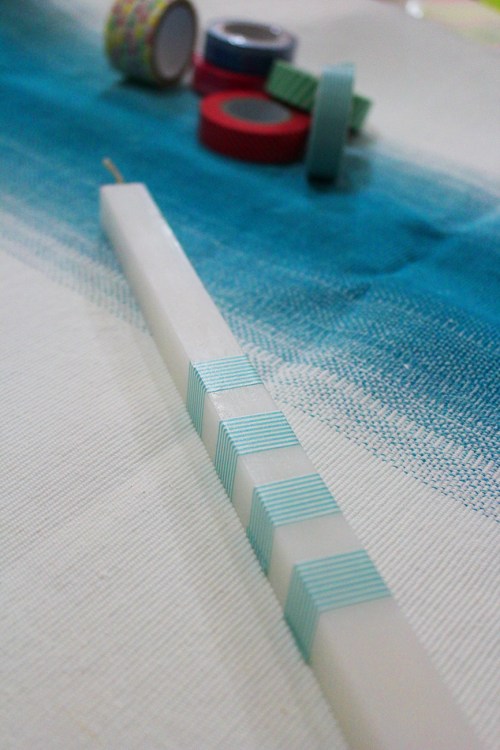 how to decorate the palm sunday candle – DIY – step by step