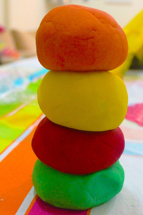 homemade playdough