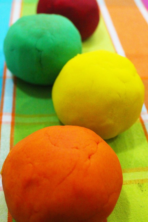homemade playdough