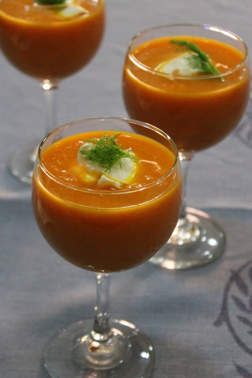 carrot ginger soup