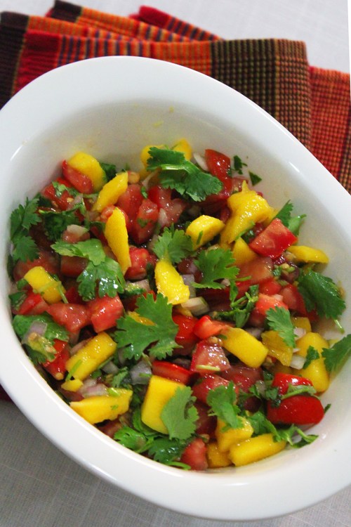 mango pico de gallo