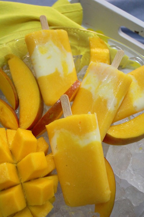mango lassi popsicles