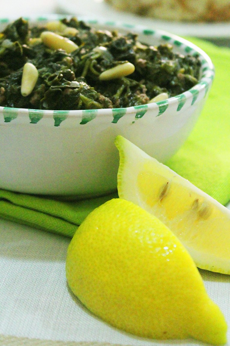 popeye was pretty smart after all! healthy spinach with rice (sbenigh w ...