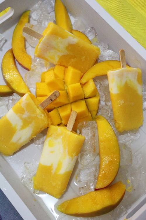 mango lassi popsicles
