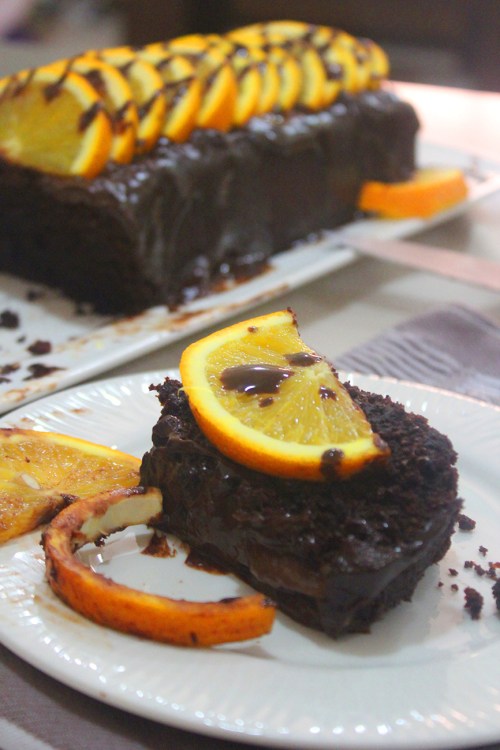 orange chocolate cake