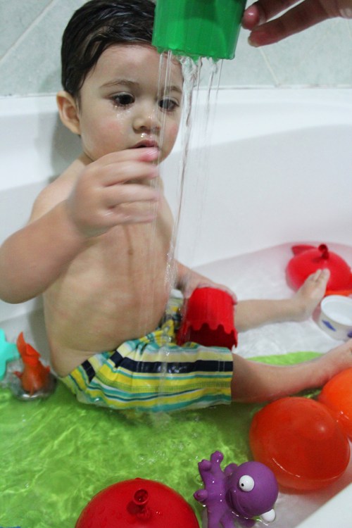 Water Balloons Sensory Play – Bath Time Fun!