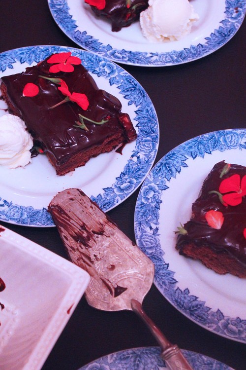 nutella banana brownies