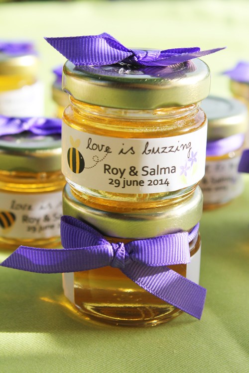 honey pots- wedding favor