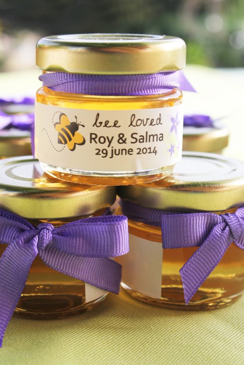 honey pots- wedding favor
