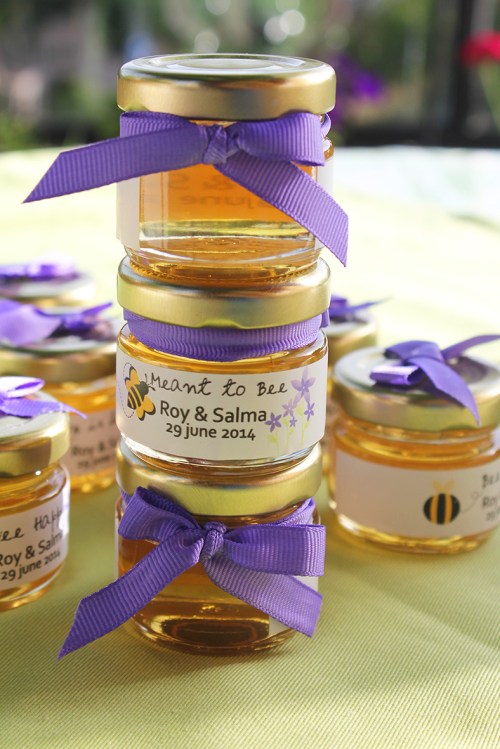 honey pots- wedding favor