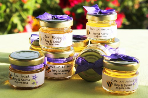 honey pots- wedding favor
