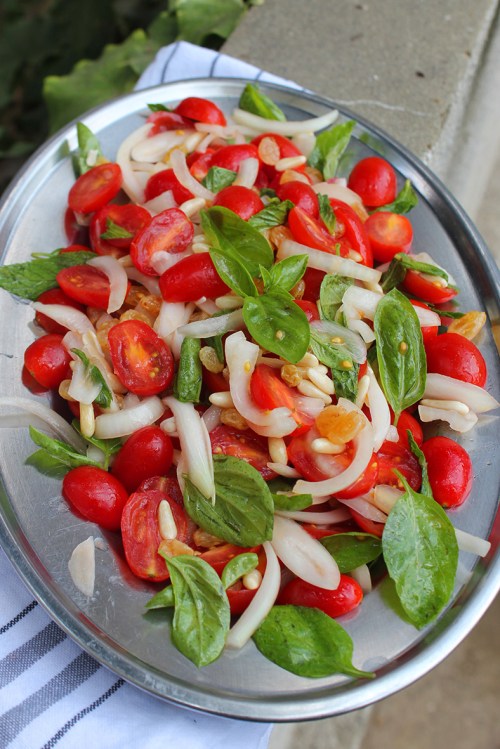 tomates cerises salad