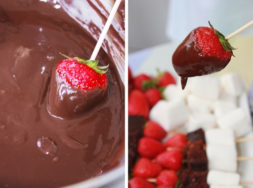 chocolate fondue