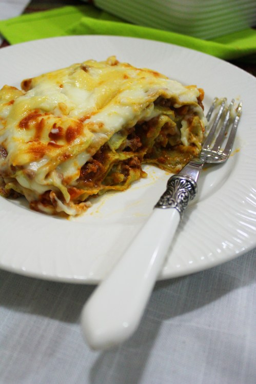 lasagne alla bolognese