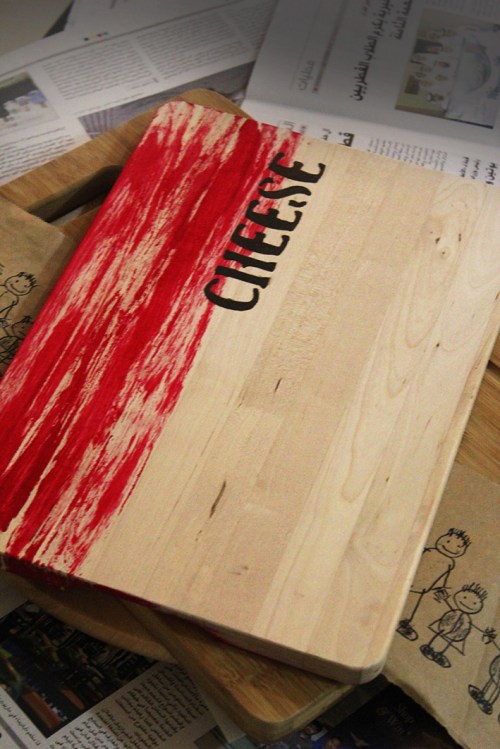 DIY - cheese board