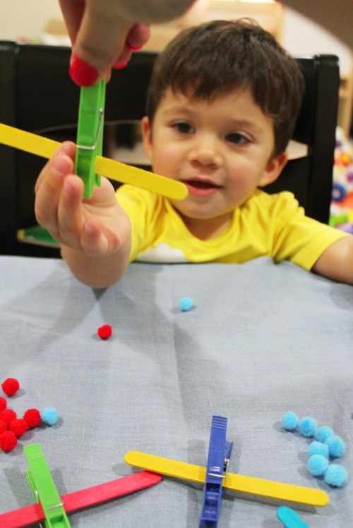 clothespin airplanes