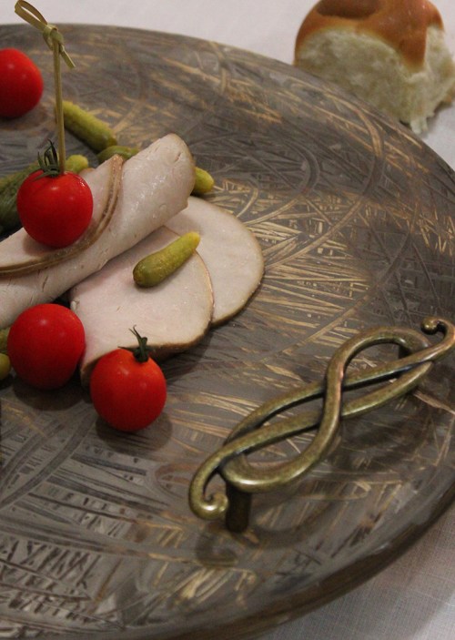 DIY vintage charcuterie board