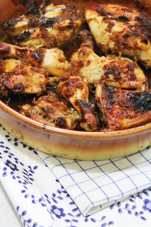 honey - soy glazed chicken