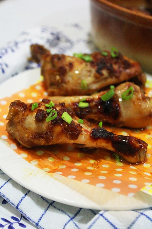 honey - soy glazed chicken