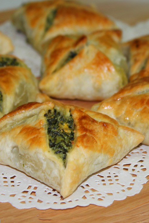 spinach puff pastry 
