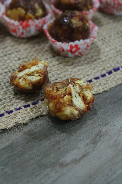 caramel date energy balls