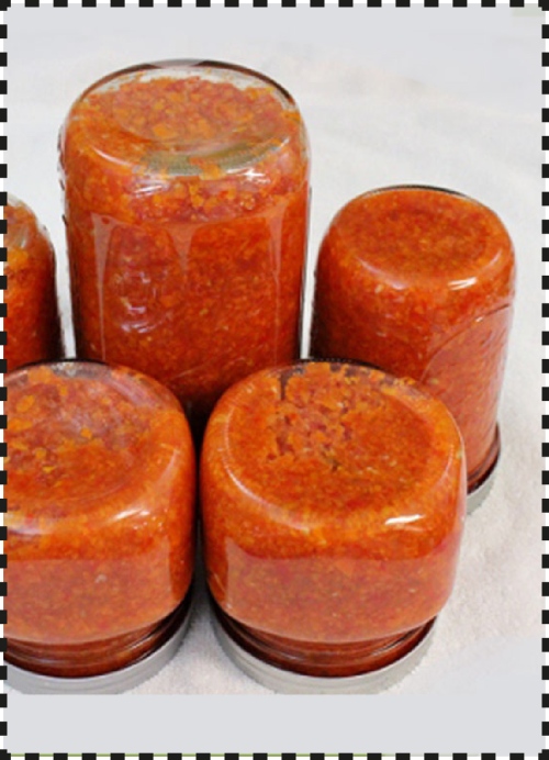 salsa jars upside down