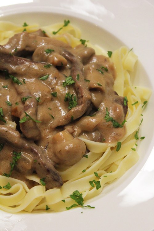 beef stroganoff