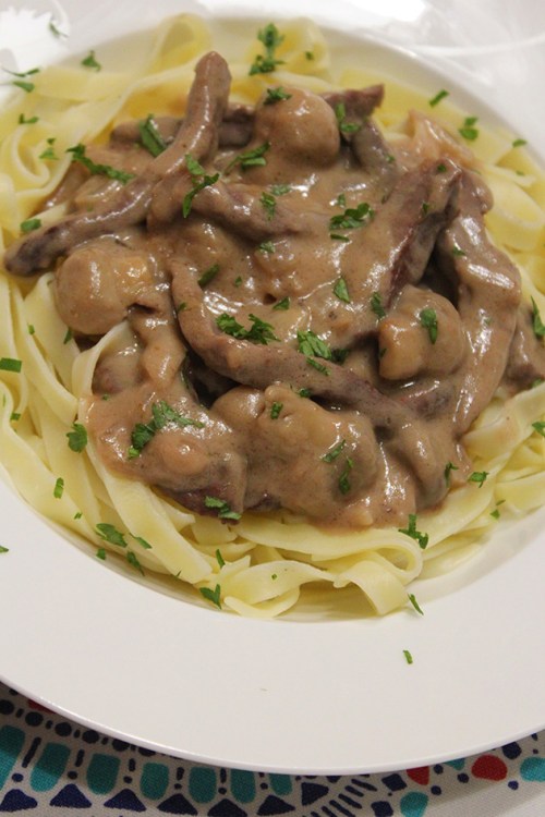 beef stroganoff