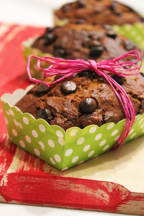 Banana chocolate chip cake