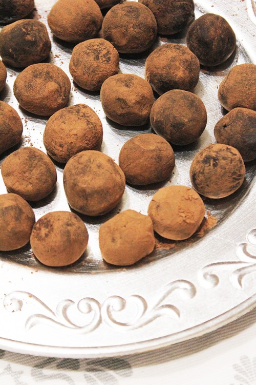 dark chocolate & whiskey truffle