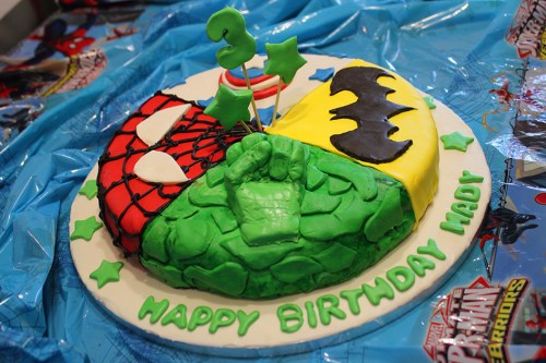 super hero cake tutorial