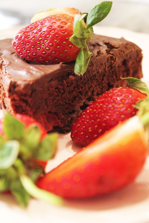 chocolate strawberry cake 3
