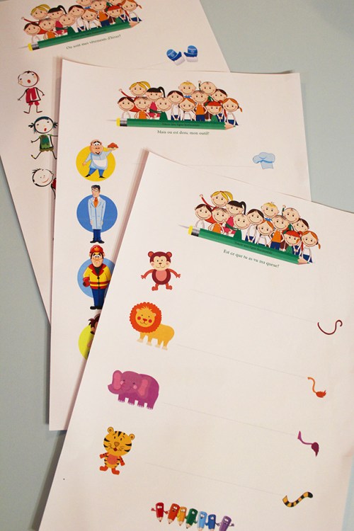 pencil improvement activities |marmite et ponpon