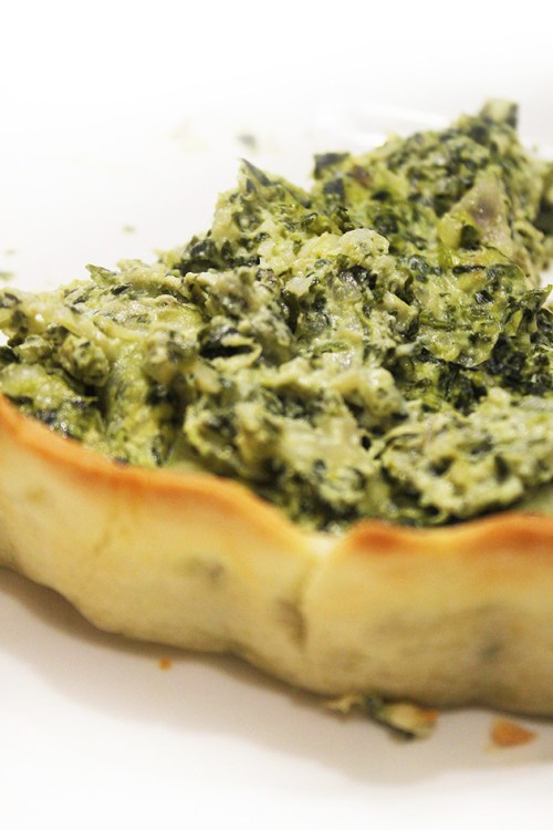artichoke spinach quiche|marmite et ponpon