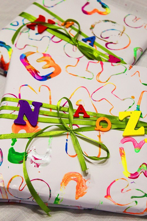 teachers day wrapping paper DIY|marmite et ponpon