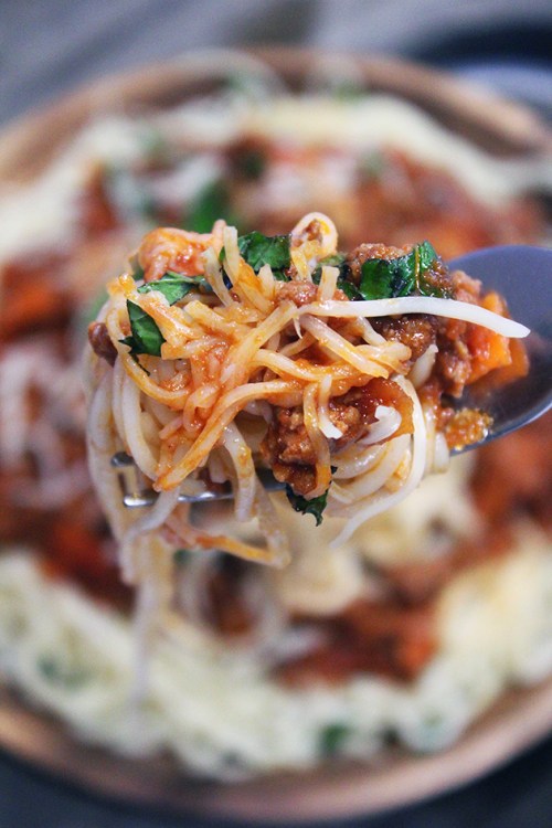 the spaghetti marinara |marmite et ponpon