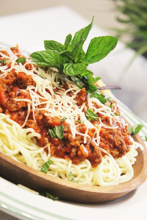 the spaghetti marinara | marmite et ponpon