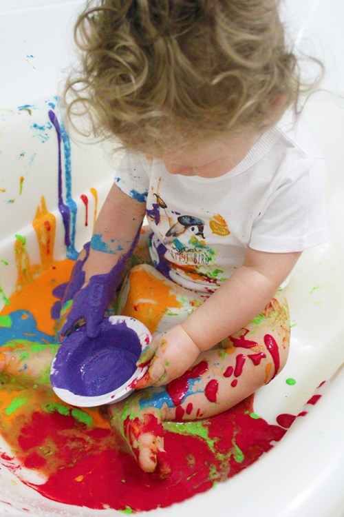 finger paint |marmite et ponpon