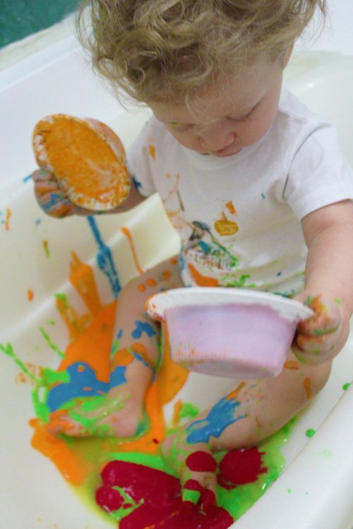 finger paint | marmite et ponpon