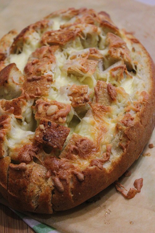 cheesy pull apart bread| marmite et ponpon